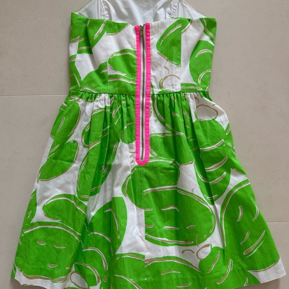 Lilly Pulitzer Lottie Strapless Dress - Picture 4 of 5